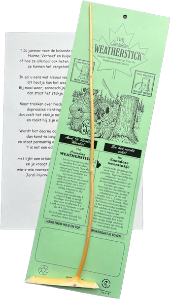 Het Canadese weerstokje